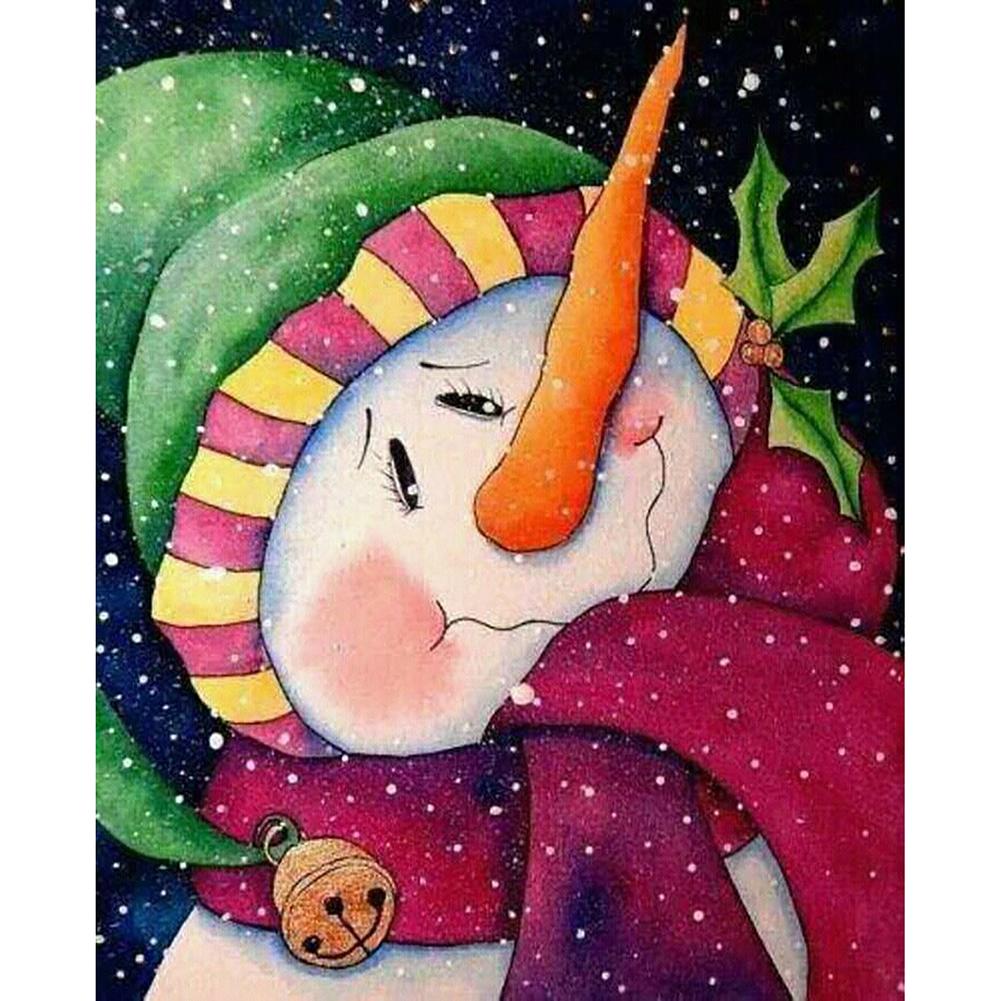 Snowman - Full Drill Diamond Painting