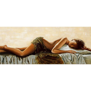 Sleeping Beauty - Full Drill Diamond Painting - 90x40cm