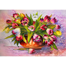 Load image into Gallery viewer, Flower - Full Drill Diamond Painting
