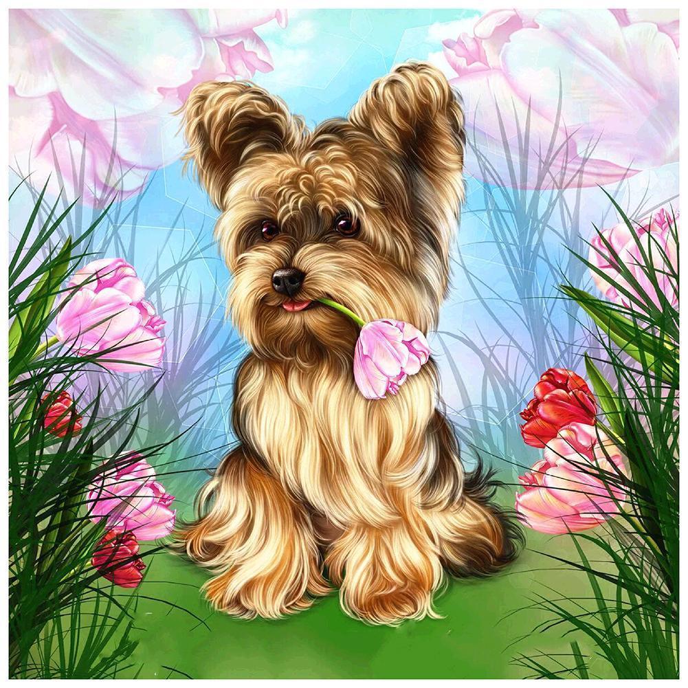 Dog - Full Drill Diamond Painting