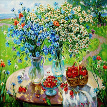 Load image into Gallery viewer, Flowers - Full Drill Diamond Painting
