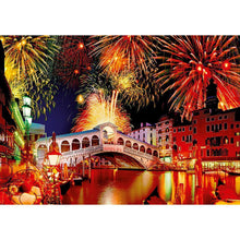 Load image into Gallery viewer, Fireworks - Full Drill Diamond Painting
