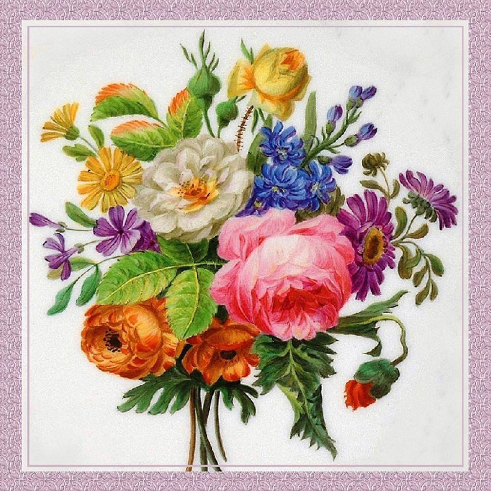 Flowers - Full Drill Diamond Painting
