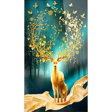 Load image into Gallery viewer, Lucky Deer - Full Drill Diamond Painting - 45x85cm
