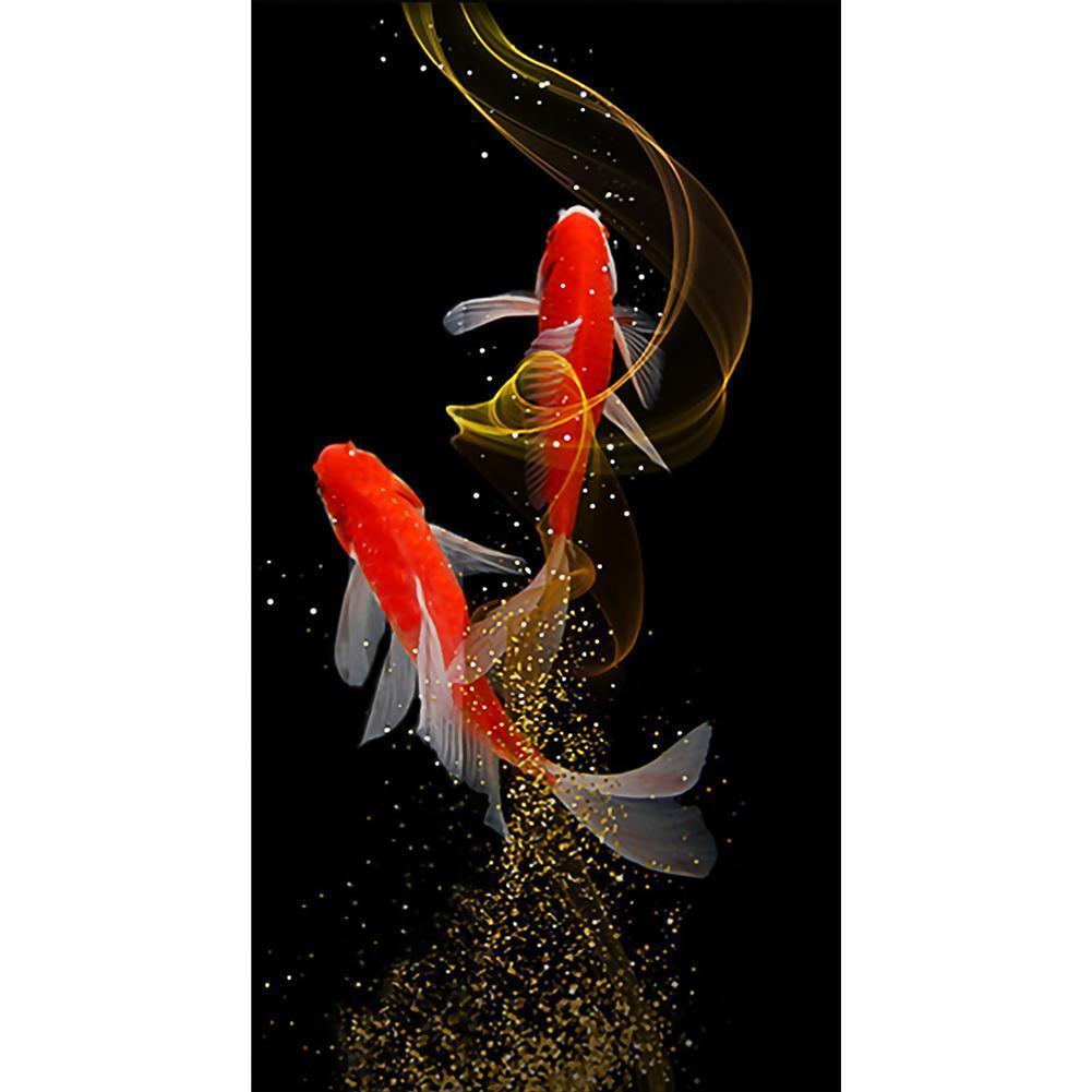 Fish - Full Drill Diamond Painting - 45x85cm