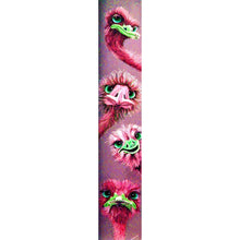 Load image into Gallery viewer, Pink Ostrich  - Full Drill Diamond Painting
