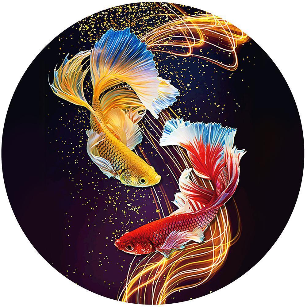 Goldfish - Full Drill Diamond Painting - 40x40cm