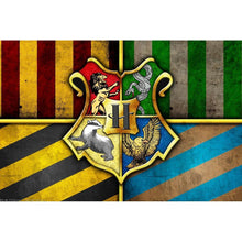 Load image into Gallery viewer, Hogwarts badge - Full Drill Diamond Painting
