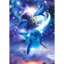 Load image into Gallery viewer, Dolphin - Full Drill Diamond Painting
