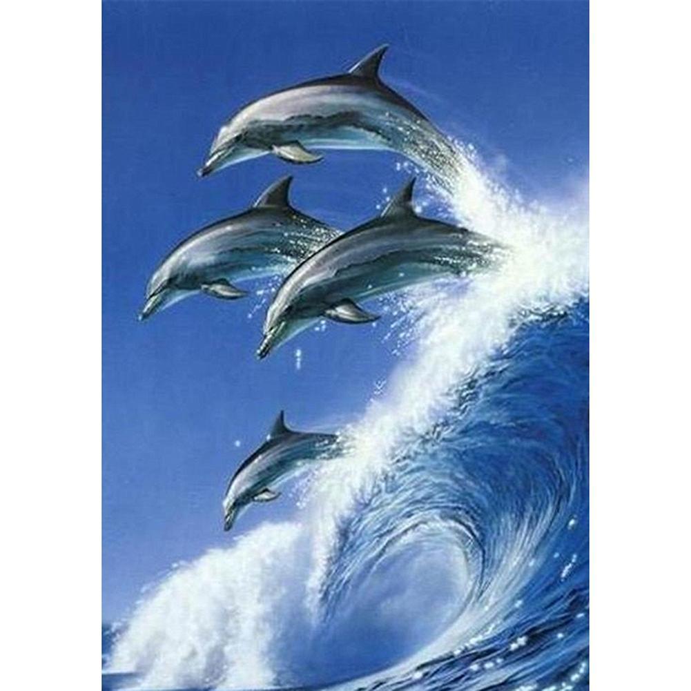 Dolphin - Full Drill Diamond Painting