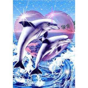 Dolphin - Full Drill Diamond Painting