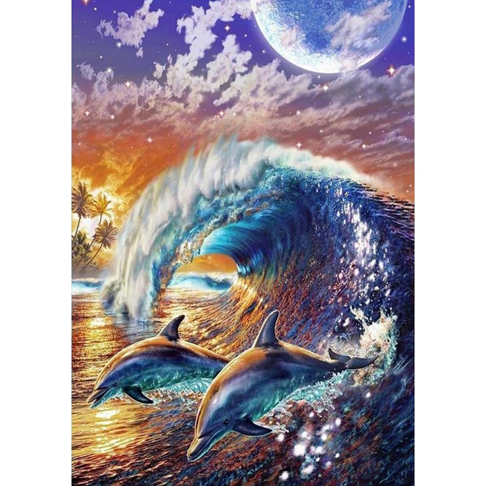 Dolphin - Full Drill Diamond Painting