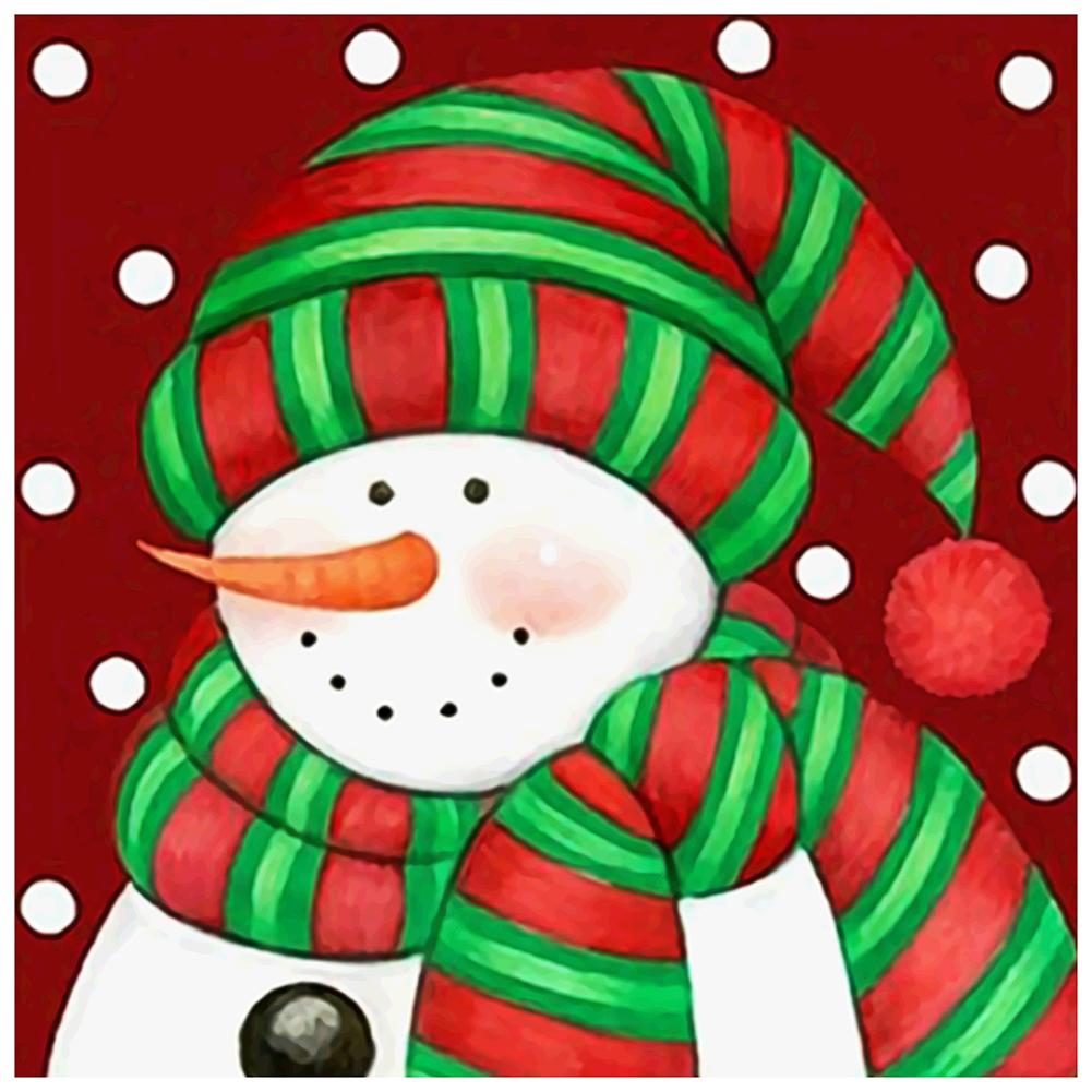 Snowman - Full Drill Diamond Painting