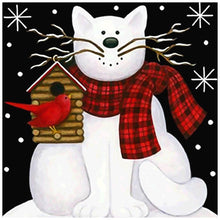 Load image into Gallery viewer, Cat - Full Drill Diamond Painting
