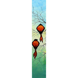 Bird Christmas - Full Drill Diamond Painting - 25x115cm