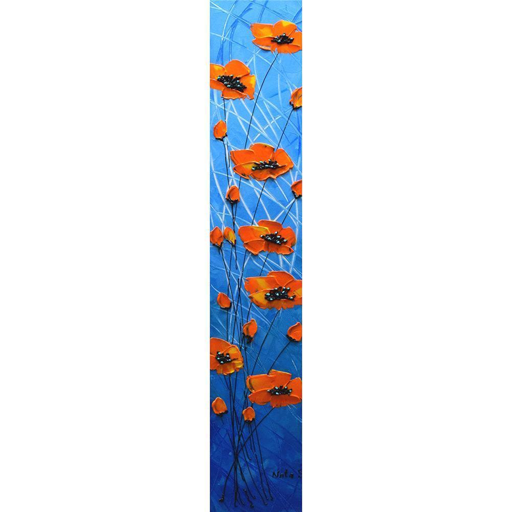 Flower Plant - Full Drill Diamond Painting - 25x115cm
