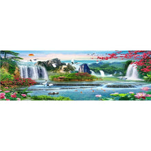 Load image into Gallery viewer, Waterfall - Full Drill Diamond Painting - 100x40cm
