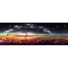 Load image into Gallery viewer, Star on the Lake - Full Drill Diamond Painting - 100x40cm
