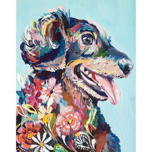 Load image into Gallery viewer, Sitting Dog - Full Drill Diamond Painting
