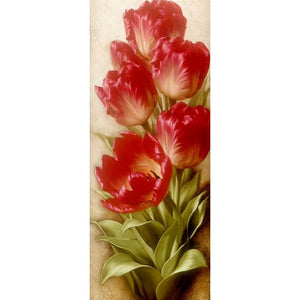 Flower - Full Drill Diamond Painting - 50x100cm