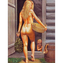 Load image into Gallery viewer, Back View - Full Drill Diamond Painting
