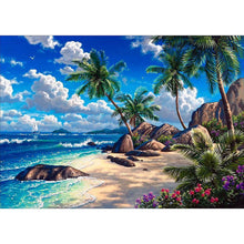 Load image into Gallery viewer, Seaside View - Full Drill Diamond Painting

