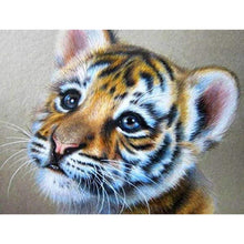 Load image into Gallery viewer, Tiger - Full Drill Diamond Painting

