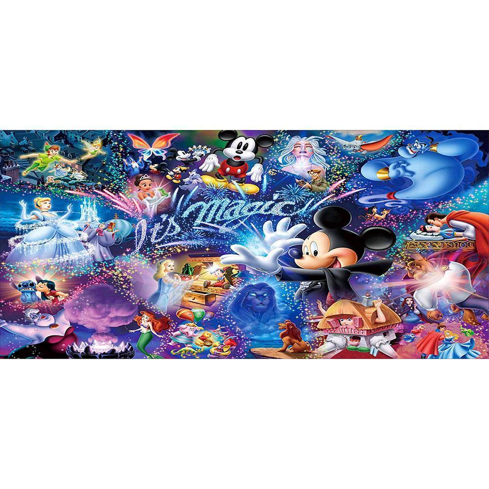 Cartoon Mouse - Full Drill Diamond Painting - 80x40cm