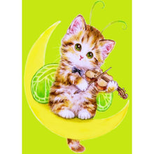 Load image into Gallery viewer, Cat - Full Drill Diamond Painting
