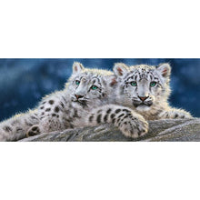 Load image into Gallery viewer, Tigers - Full Drill Diamond Painting - 80x30cm
