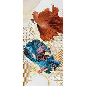 Fish - Full Drill Diamond Painting - 50x100cm