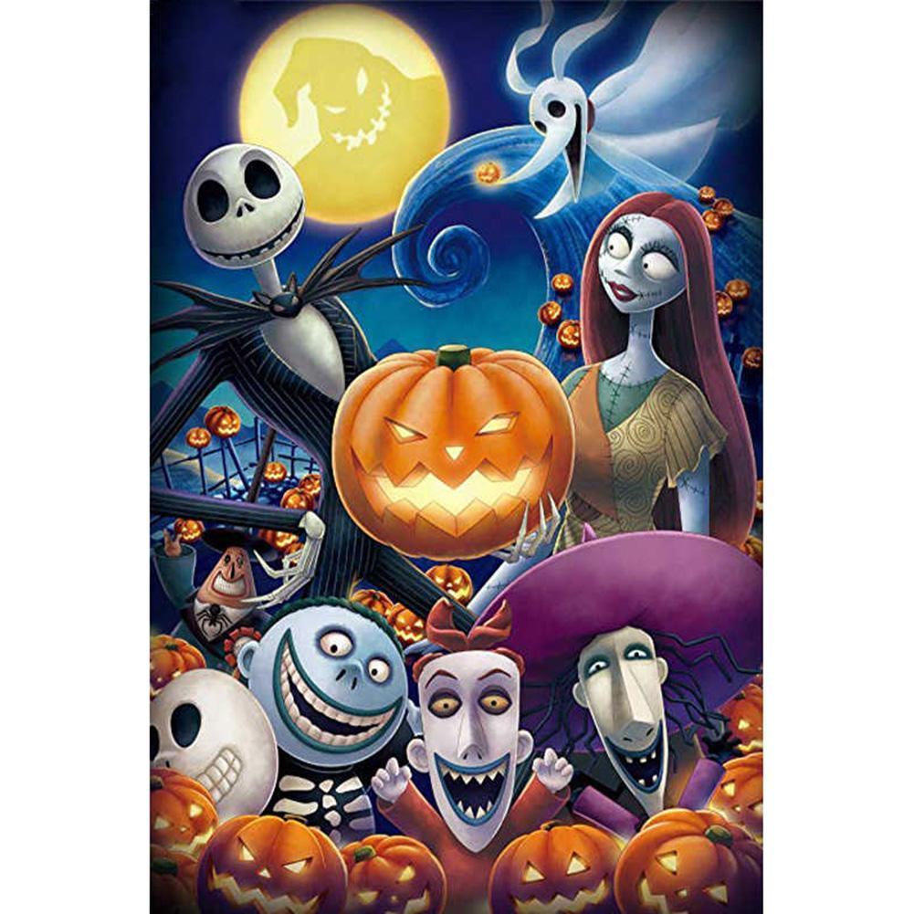Halloween Skull - Full Drill Diamond Painting