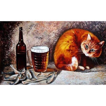 Load image into Gallery viewer, Cat - Full Drill Diamond Painting
