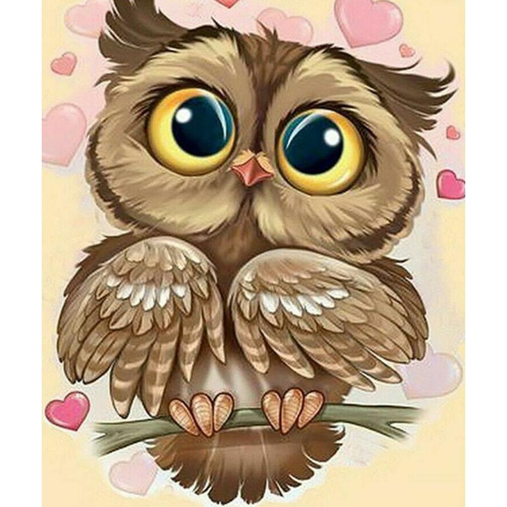 Owl - Full Drill Diamond Painting