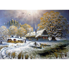 Load image into Gallery viewer, Snowscape - Full Drill Diamond Painting
