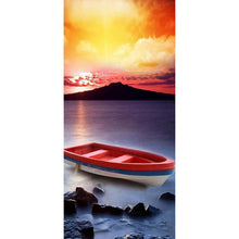 Load image into Gallery viewer, Sailboat - Full Drill Diamond Painting - 40x80cm
