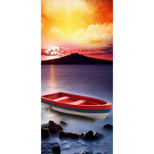 Sailboat - Full Drill Diamond Painting - 40x80cm