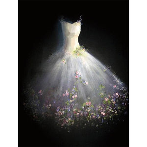 Wedding Dress - Full Drill Diamond Painting