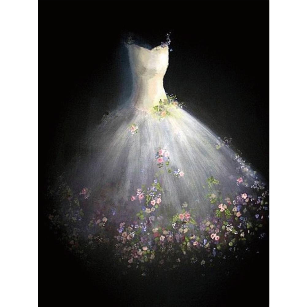 Wedding Dress - Full Drill Diamond Painting