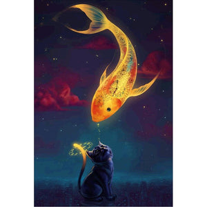 Lucky Fish - Full Drill Diamond Painting