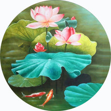 Load image into Gallery viewer, Lotus - Full Drill Diamond Painting - 40x40cm
