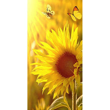 Load image into Gallery viewer, Sunflower - Full Drill Diamond Painting - 45x85cm
