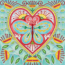 Load image into Gallery viewer, Butterfly-Partial Special Luminous Diamond Painting-30x30cm
