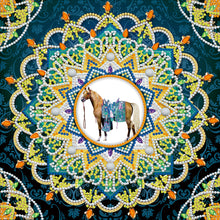 Load image into Gallery viewer, Horse-Partial Special Luminous Diamond Painting-30x30cm
