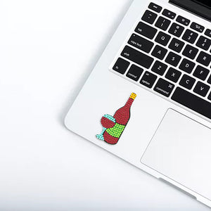 6pcs-Food-Diamond Painting Free Stickers