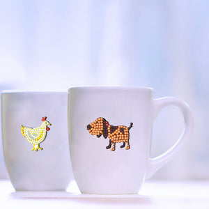 11pcs-Animal-Diamond Painting Free Stickers