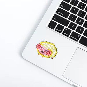 11pcs-Animal-Diamond Painting Free Stickers