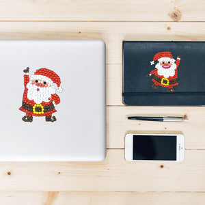 6pcs-Christmas-Diamond Painting Free Stickers