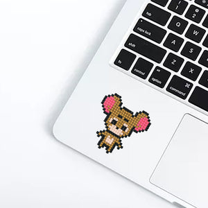 8pcs-Cartoon-Diamond Painting Free Stickers