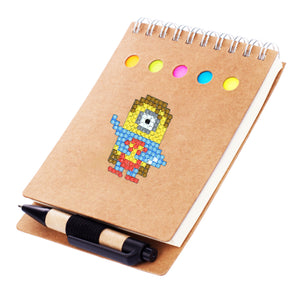 8pcs-Minions-Diamond Painting Free Stickers